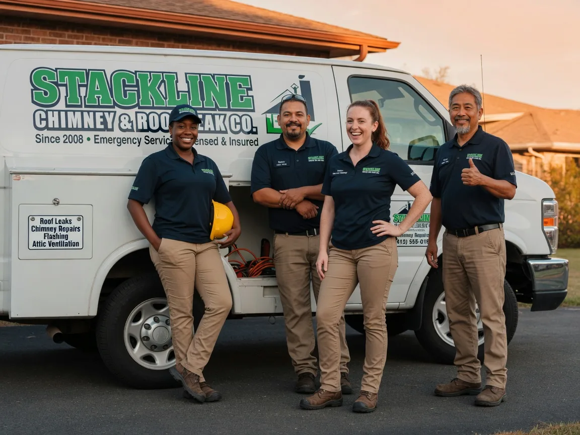 Chimney flashing repair company in Nome, ND